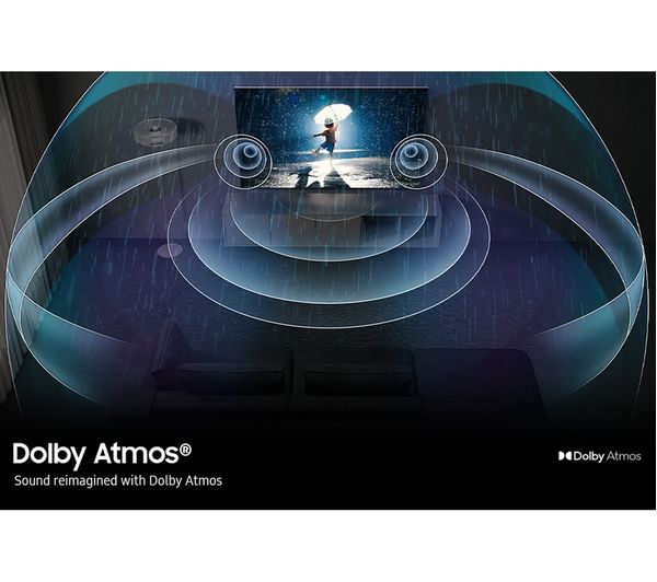 SAMSUNG QE50Q80CATXXU 50" Smart 4K Ultra HD HDR QLED TV with Bixby & Alexa