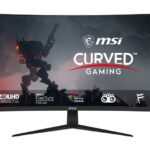 MSI G321CU 4K Ultra HD 32" Curved VA LCD Gaming Monitor - Black