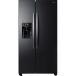KENWOOD KSBSDIT23 American-Style Fridge Freezer - Black