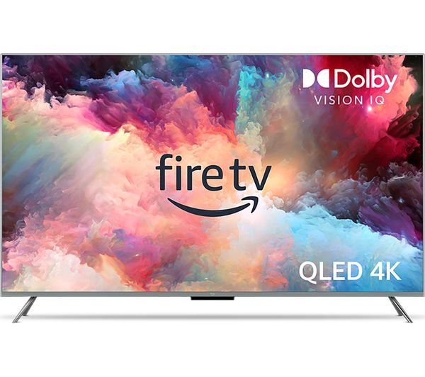 AMAZON Omni QLED Series Fire TV QL65F601U 65" Smart 4K Ultra HD HDR TV with Amazon Alexa