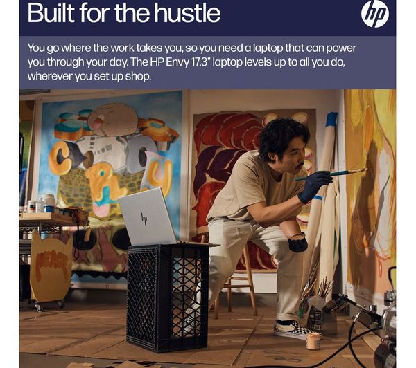 HP ENVY 17-cw0501na 17.3" Laptop - Intel® Core™ i7 1 TB SSD Silver