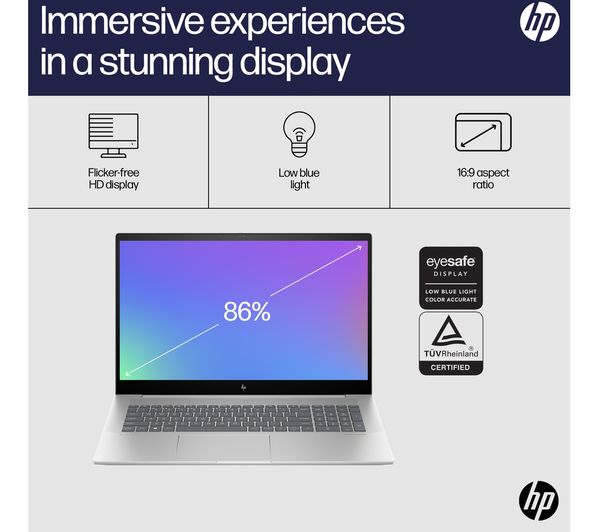 HP ENVY 17-cw0500na 17.3" Laptop - Intel® Core™ i7 512 GB SSD Silver