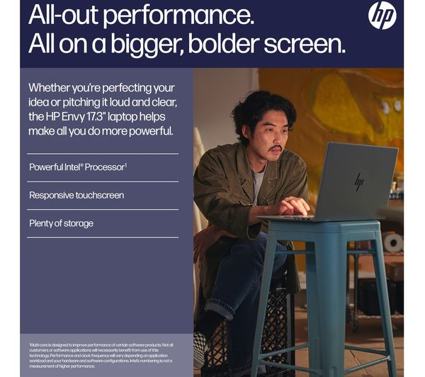 HP ENVY 17-cw0500na 17.3" Laptop - Intel® Core™ i7 512 GB SSD Silver