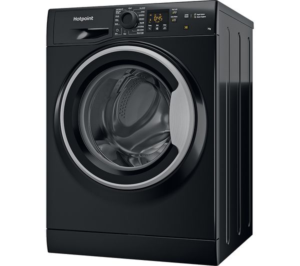 HOTPOINT NSWM 743U BS 7 kg 1400 Spin Washing Machine - Black
