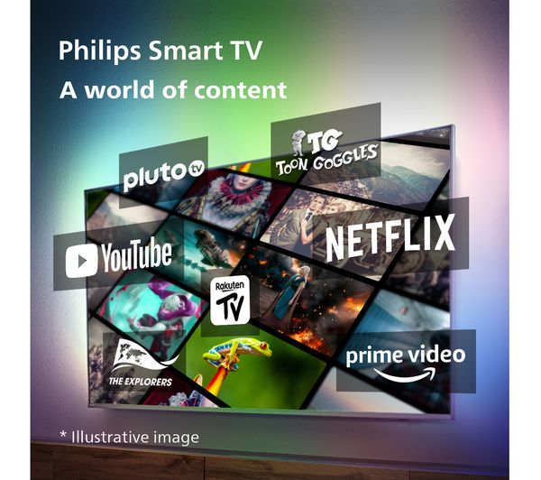 PHILIPS 43PUS7608 12 43" 4K Ultra HD HDR LED TV