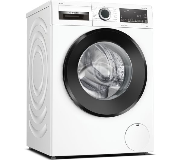 BOSCH Series 6 WGG244F9GB i-DOS 9 kg 1400 Spin Washing Machine - White
