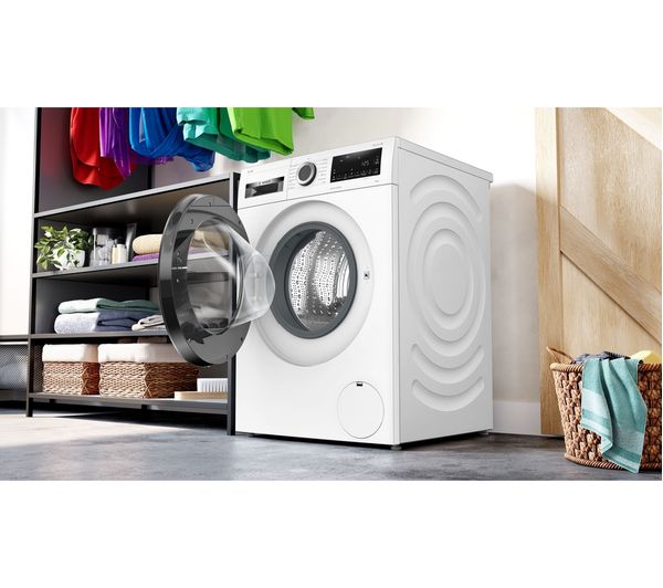 BOSCH Series 6 WGG244F9GB i-DOS 9 kg 1400 Spin Washing Machine - White