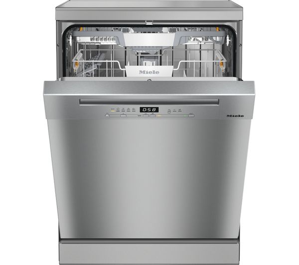 MIELE Front Active Plus G5310 SC Clst Full-size Dishwasher - Silver