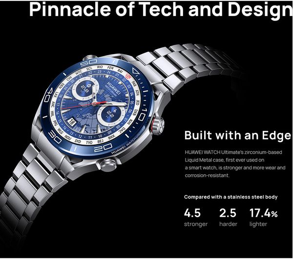HUAWEI Watch Ultimate - Voyage Blue Large