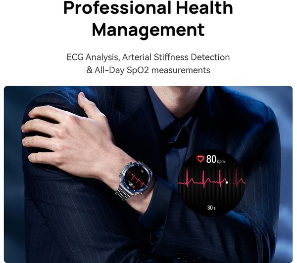 HUAWEI Watch Ultimate - Voyage Blue Large