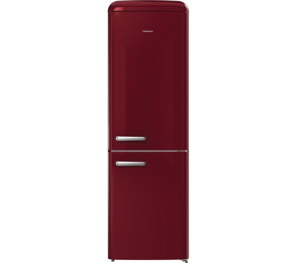 HISENSE RB390N4RRDUK 60 40 Fridge Freezer - Red