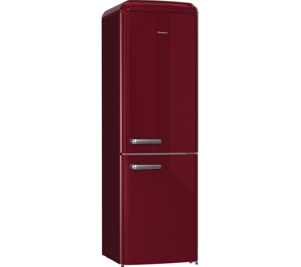 HISENSE RB390N4RRDUK 60 40 Fridge Freezer - Red