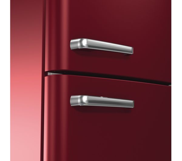HISENSE RB390N4RRDUK 60 40 Fridge Freezer - Red