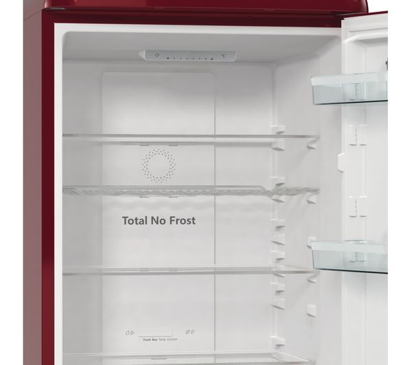 HISENSE RB390N4RRDUK 60 40 Fridge Freezer - Red