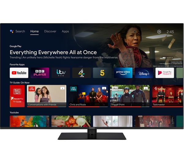 PANASONIC TX-55MX650B 55" Smart 4K Ultra HD HDR LED TV with Google Assistant