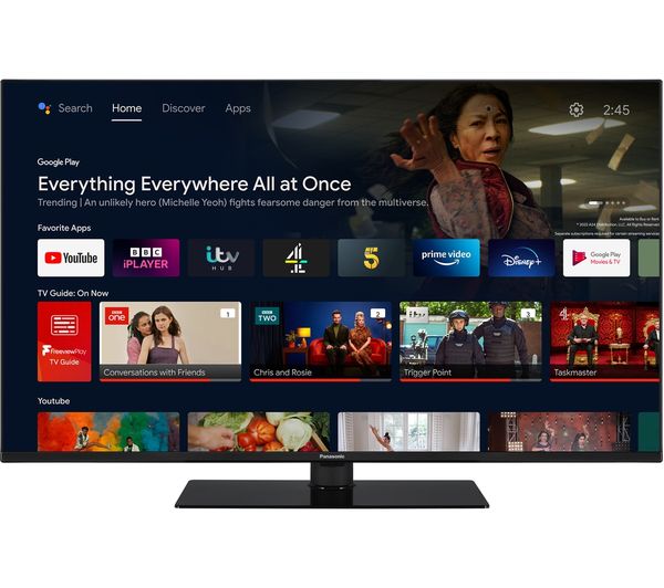 PANASONIC TX-43MX650B 43" Smart 4K Ultra HD HDR LED TV with Google Assistant