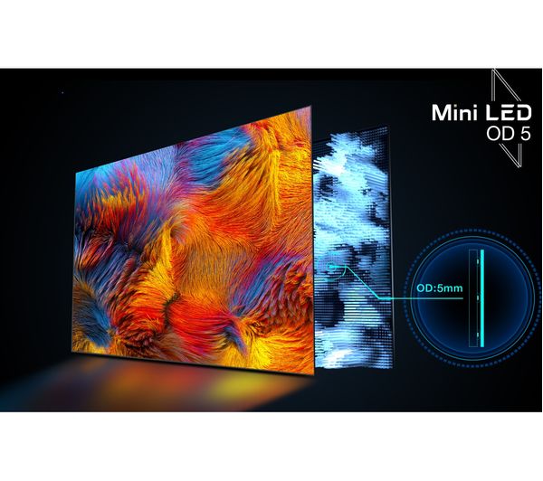 TCL 75C935K 75" Smart 4K Ultra HD HDR Mini LED QLED TV with Google Assistant