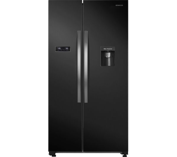 KENWOOD KSBSDB23 American-Style Fridge Freezer - Black