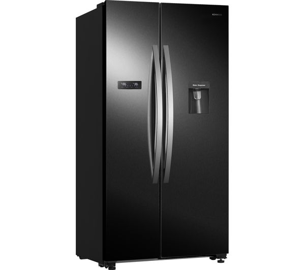KENWOOD KSBSDB23 American-Style Fridge Freezer - Black
