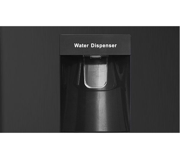 KENWOOD KSBSDB23 American-Style Fridge Freezer - Black