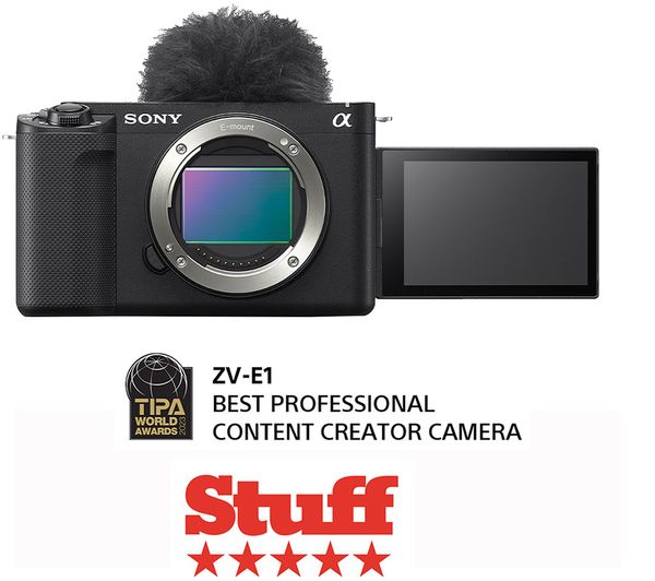 SONY ZV-E1 Mirrorless Vlogging Camera - Body Only