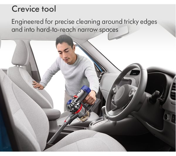 DYSON V8 Cordless Vacuum Cleaner - Silver Nickel