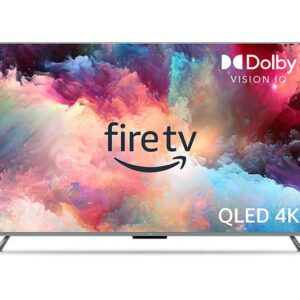 AMAZON Omni QLED Series Fire TV QL50F601U 50" Smart 4K Ultra HD HDR TV with Amazon Alexa