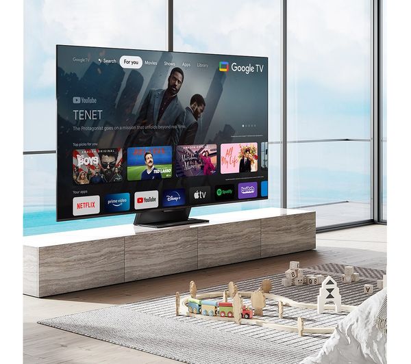 TCL 55C845K 55" Smart 4K Ultra HD HDR Mini LED QLED TV with Google Assistant