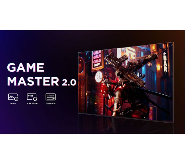 TCL 75C845K 75" Smart 4K Ultra HD HDR Mini LED QLED TV with Google Assistant