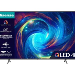 HISENSE 55E7KQTUK PRO 55" Smart 4K Ultra HD HDR QLED TV with Amazon Alexa
