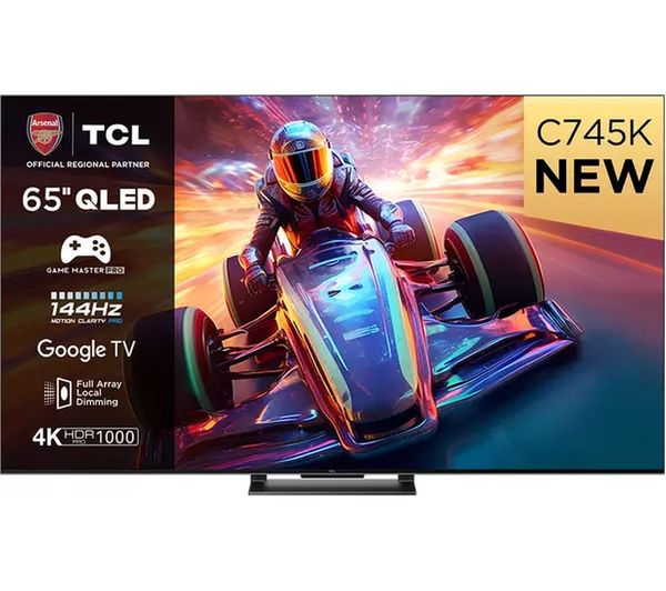 TCL 65C745K 65" Smart 4K Ultra HD HDR QLED TV