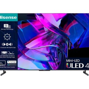 HISENSE 75U7KQTUK 75" Smart 4K Ultra HD HDR Mini-LED TV with Amazon Alexa