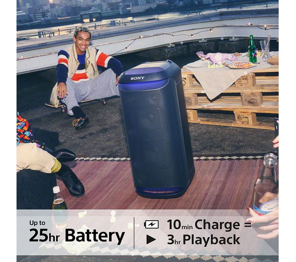 SONY XV800 Bluetooth Megasound Party Speaker - Black