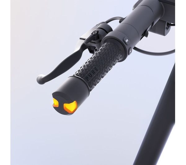 PURE ELECTRIC Pure Advance+ Electric Folding Scooter - Mercury Grey Metallic