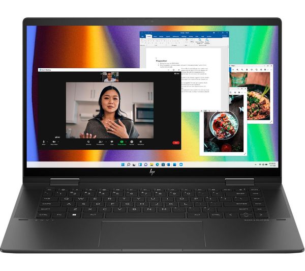 HP ENVY x360 15.6" 2 in 1 Laptop - AMD Ryzen 5 512 GB SSD Black