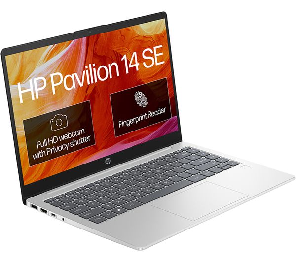 HP Pavilion SE 14" Laptop - Intel® N200 128 GB SSD Silver