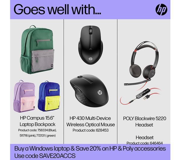 HP Pavilion SE 14" Laptop - Intel® N200 128 GB SSD Silver