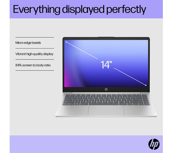 HP Pavilion SE 14" Laptop - Intel® N200 128 GB SSD Silver