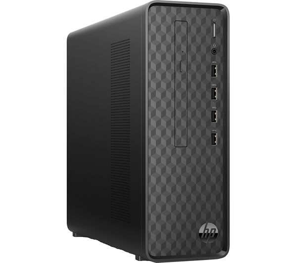 HP Slim S01-pF2012na Desktop PC - Intel® Core™ i3 256 GB SSD Black
