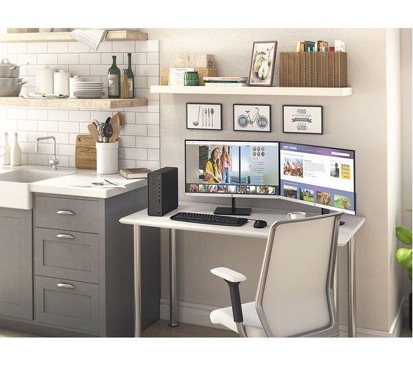 HP Slim S01-pF2012na Desktop PC - Intel® Core™ i3 256 GB SSD Black