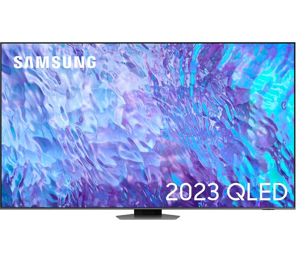 SAMSUNG QE98Q80CATXXU 98" Smart 4K Ultra HD HDR QLED TV with Bixby & Alexa