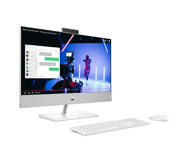 HP Pavilion 24-ca2005na 23.8" All-in-One PC - Intel® Core™ i7 512 GB SSD White