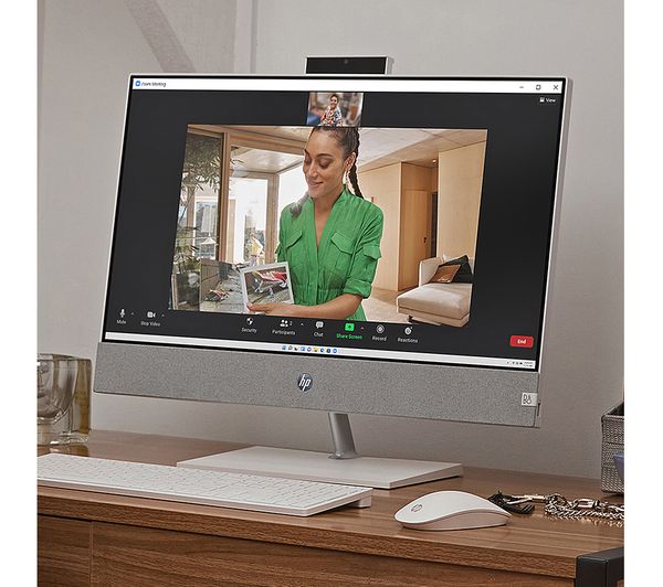 HP Pavilion 24-ca2005na 23.8" All-in-One PC - Intel® Core™ i7 512 GB SSD White