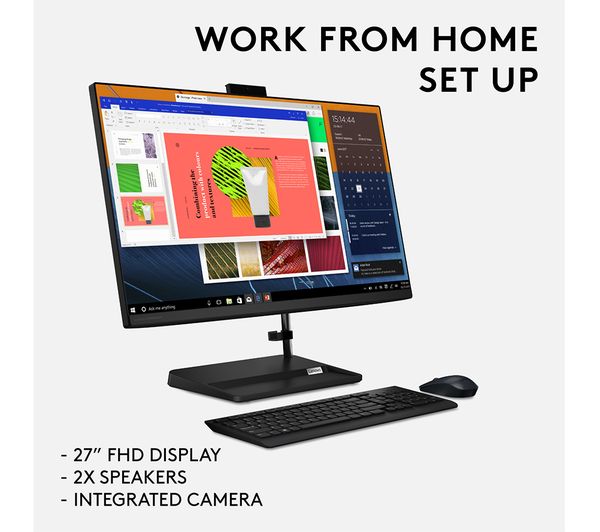 LENOVO IdeaCentre AIO 3 27" All-in-One PC - Intel® Core™ i7 512 GB SSD Black