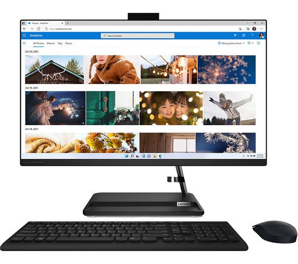 LENOVO IdeaCentre AIO 3 27" All-in-One PC - Intel® Core™ i3 512 GB SSD Black