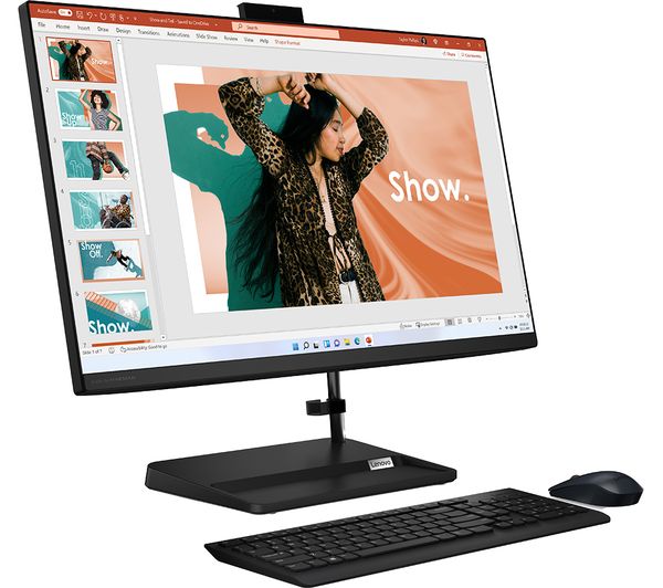 LENOVO IdeaCentre AIO 3 27" All-in-One PC - Intel® Core™ i3 512 GB SSD Black