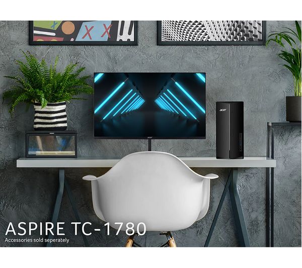 ACER Aspire TC-1780 Desktop PC - Intel® Core™ i5 1 TB SSD Black