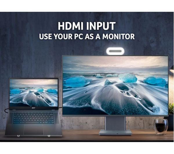 ACER Aspire S32-1856 31.5" All-in-One PC - Intel® Core™ i7 1 TB SSD Grey