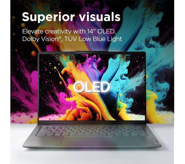 LENOVO Yoga Slim 6 14" Laptop - AMD Ryzen 7 1 TB SSD Grey