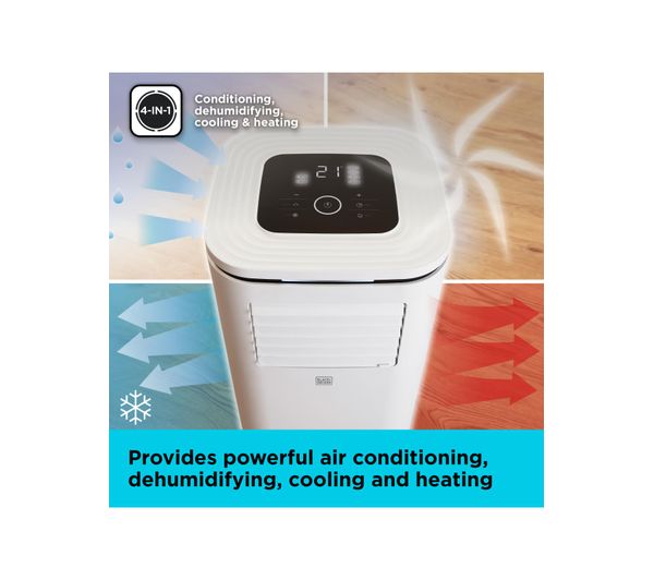 BLACK + DECKER BXAC40011GB Smart Air Conditioner Heater & Dehumidifier
